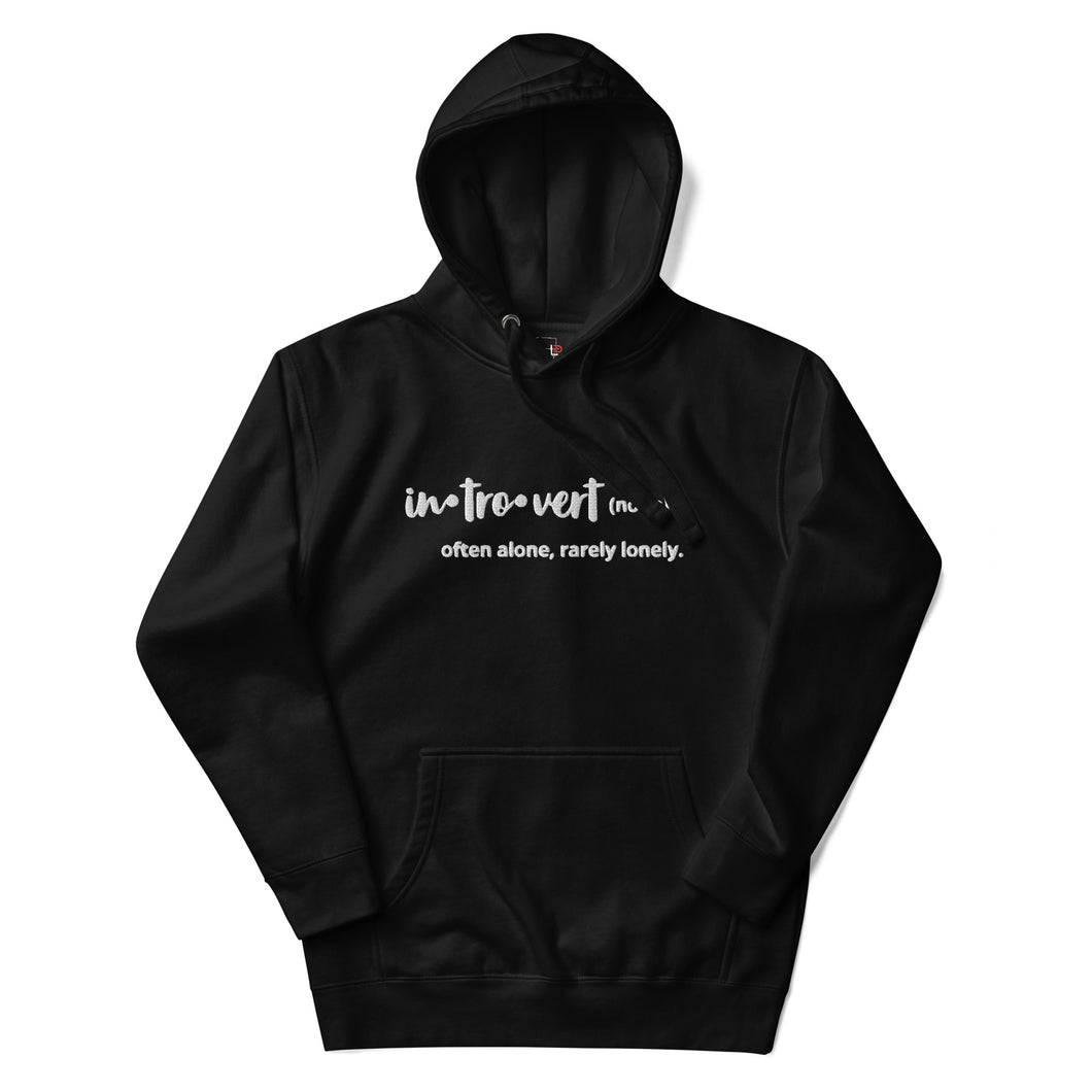 Introvert Hoodie (Stitched)