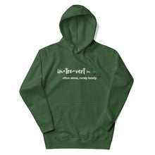 Load image into Gallery viewer, Introvert Hoodie (Stitched)
