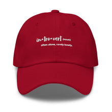 Load image into Gallery viewer, Introvert Dad hat
