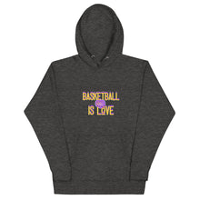 Load image into Gallery viewer, Basketball is Love Hoodie
